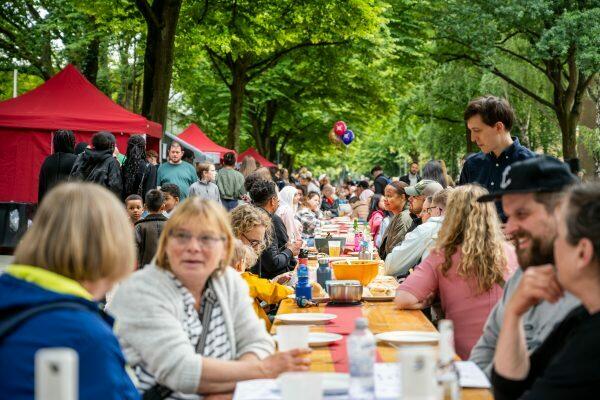 Fest an der Schule alter Teichweg