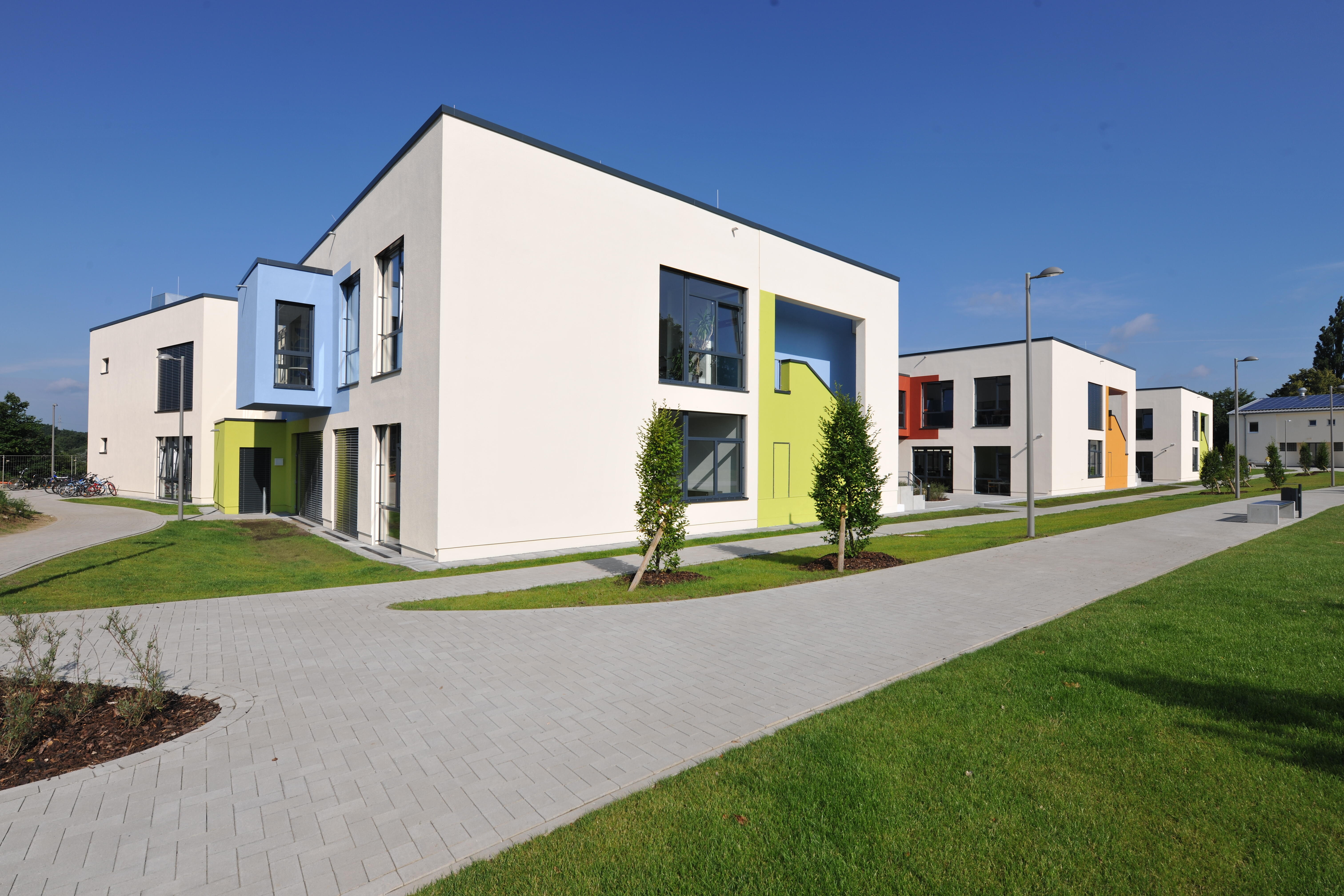 Außenansicht der Oberschule Lernhaus im Campus Osterholz-Scharmbeck