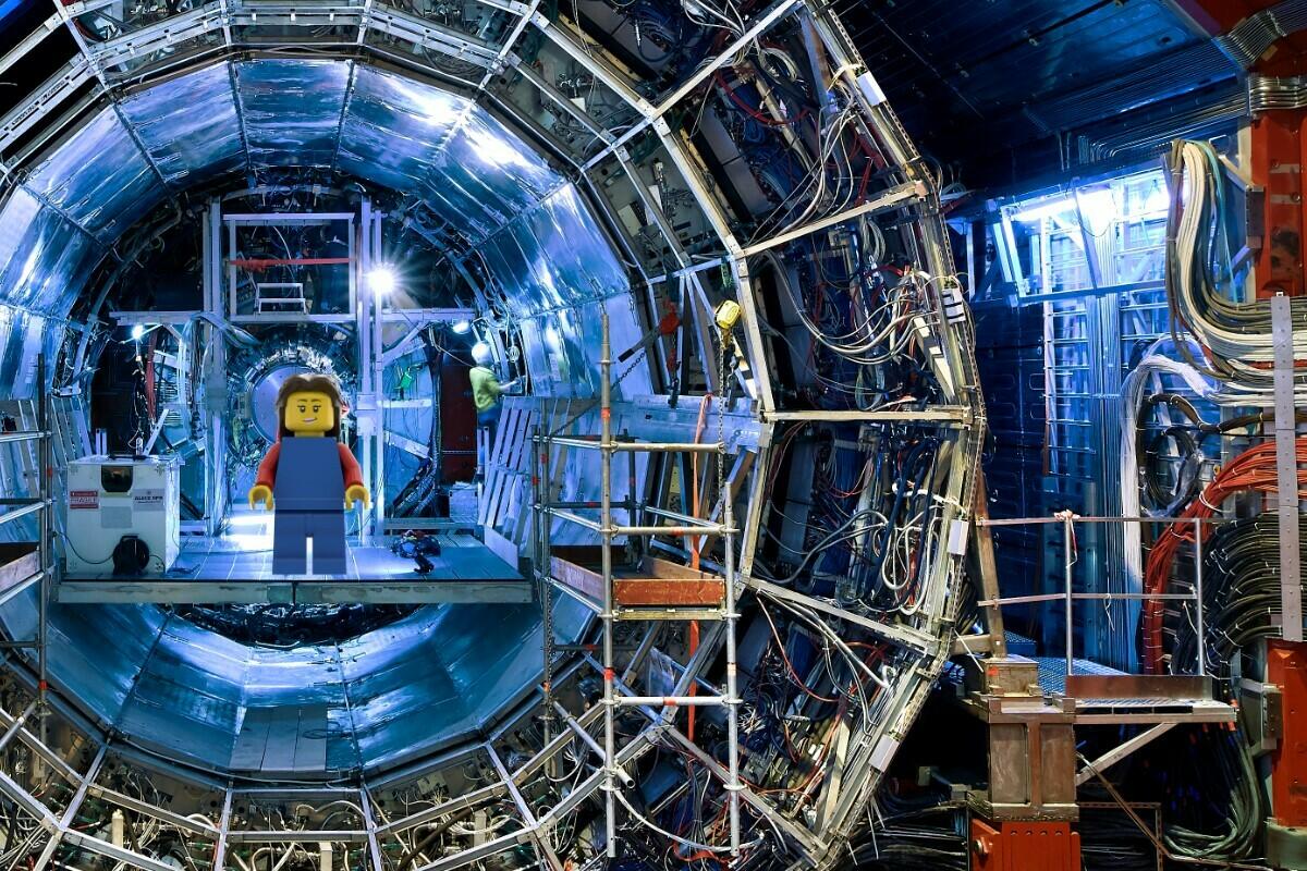 Teilchendetektor ALICE im CERN